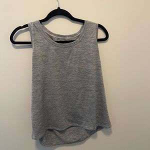 Tank Top Breathe Cropped Muscle Tank Top